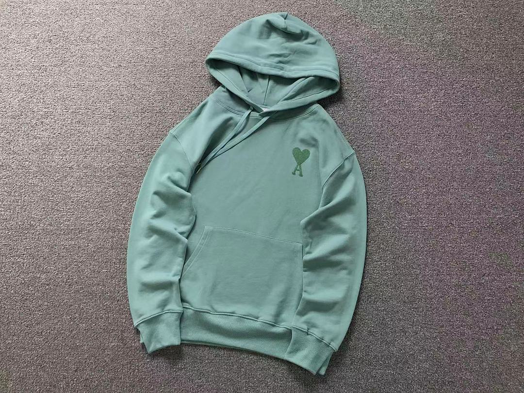 AMI 188 AMI HOODIE 22082705001 (Im 170Cm 60Kg I Wear Size M In The Phot) - Image 13