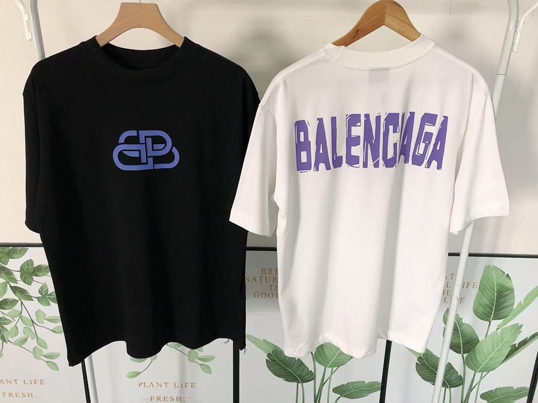 Balenciaga 95 B⭐L⭐⭐⭐IA⭐A T-SHIRT 502170581 (Im 170Cm 57Kg I Wear Size 1 In The Phot) - Image 25