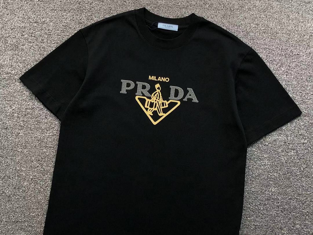 Prada 118 P⭐A⭐A T-SHIRT 5230702147 (Im 170Cm 60Kg I Wear Size M In The Phot) - Image 9