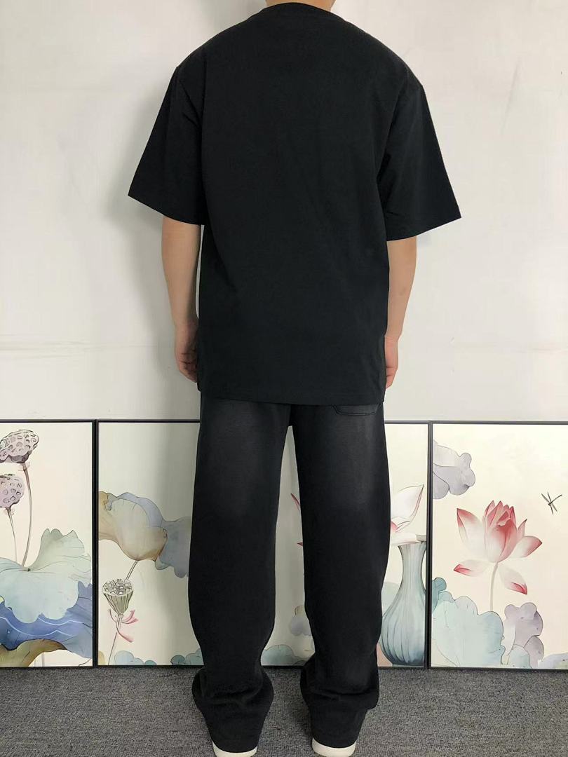 Prada 95 P⭐A⭐A T-SHIRT 3201220403 (Im 170Cm 60Kg I Wear Size M In The Phot) - Image 4