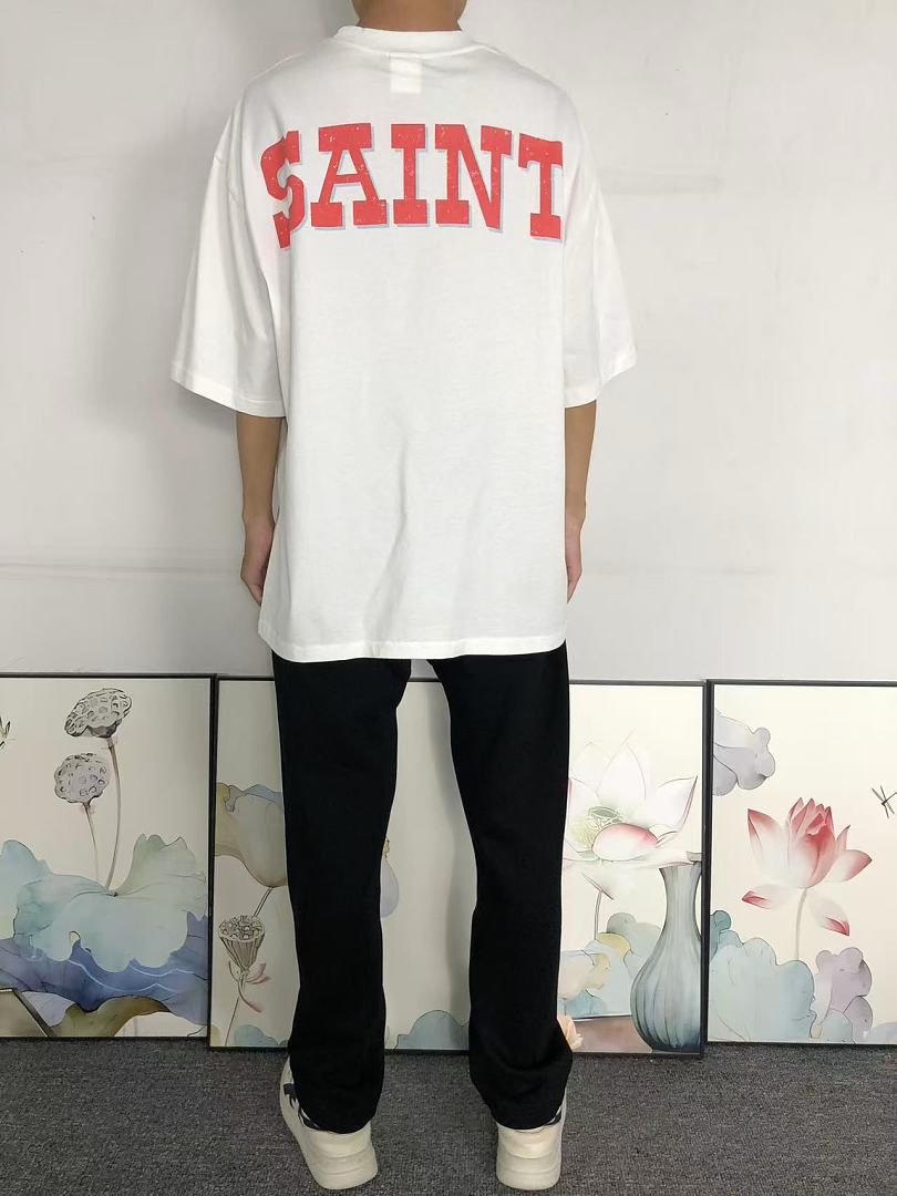 Chanel 125 SAINT MICHAEL T-SHIRT 3209011817 (Im 170Cm 60Kg I Wear Size S In The Phot) - Image 4