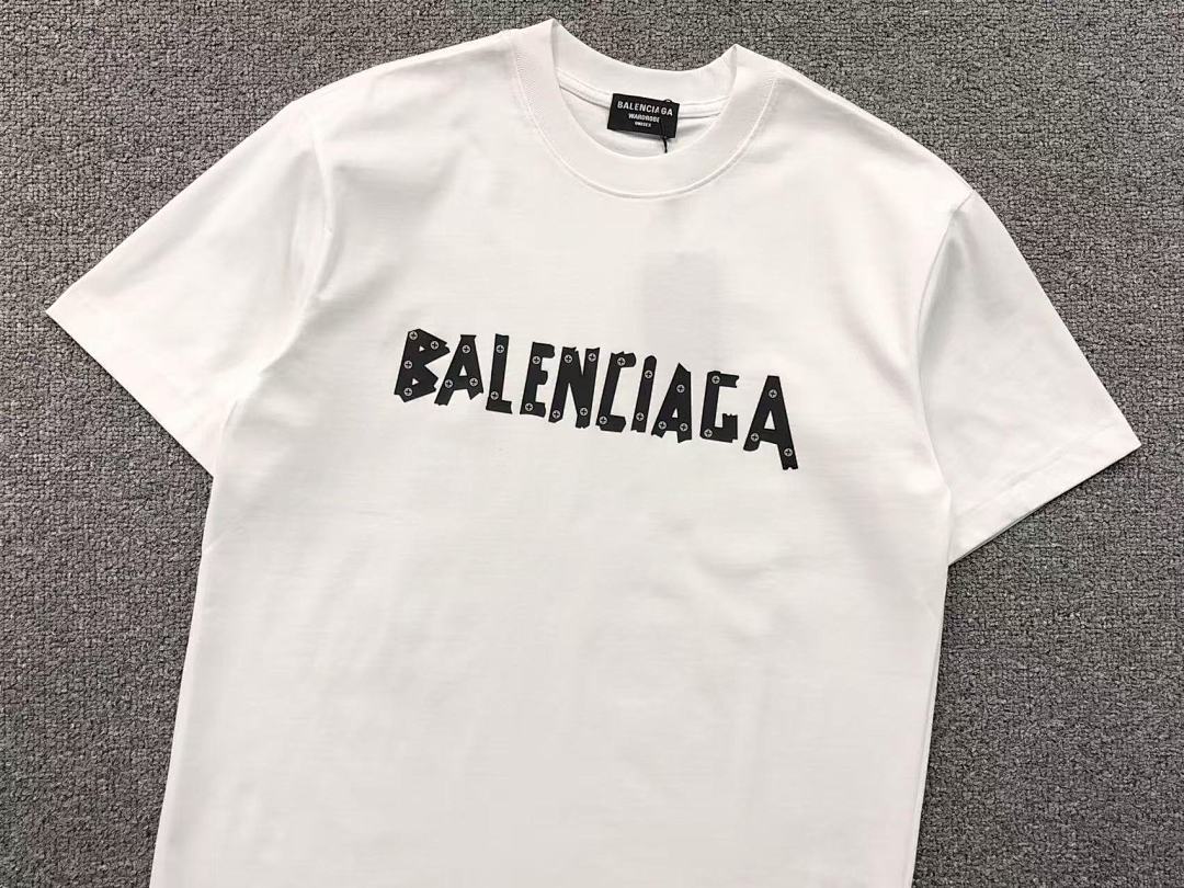 Balenciaga 115 B⭐L⭐⭐⭐IA⭐A T-SHIRT 212221421 (Im 170Cm 55Kg I Wear Size M In The Phot) - Image 8
