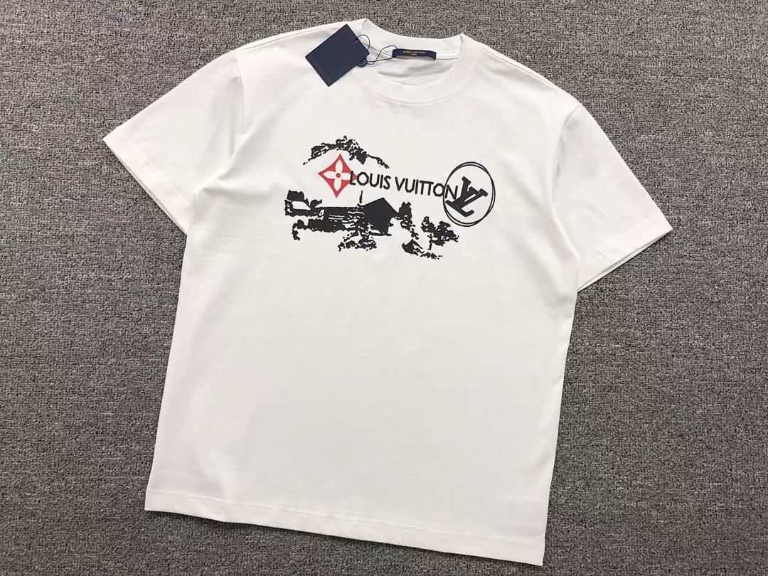 Louis Vuitton 115 L⭐ T-SHIRT 412144021 (Im 170Cm 57Kg I Wear Size L In The Phot) - Image 10
