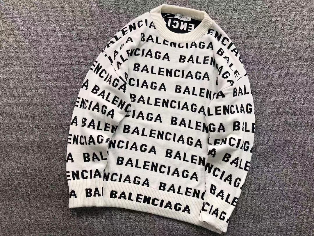 Balenciaga 138 B⭐L⭐⭐⭐IA⭐A SWEATER 41101107146 (Im 170Cm 60Kg I Wear Size M In The Phot) - Image 6