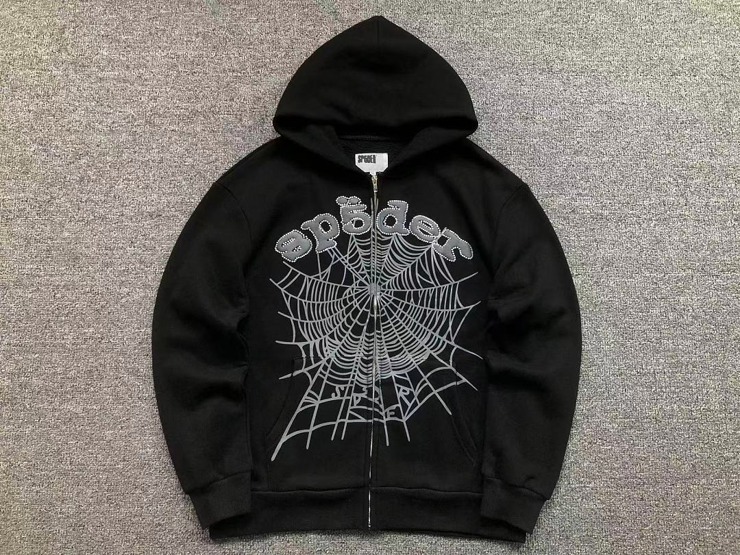 Sp5der TROUSERS 185 SP5DER HOODIE - Image 8
