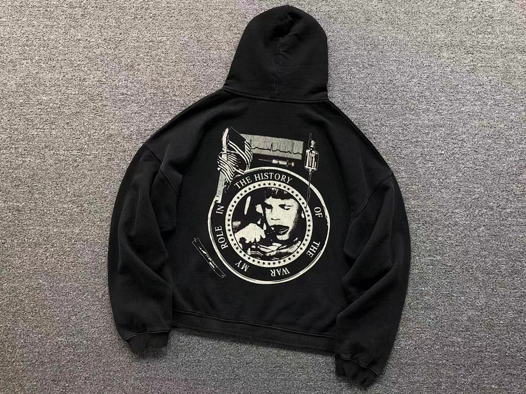 Chanel 168 ENFANTS RICHES DEPRIMES HOODIE 1109180599 (Im 170Cm 60Kg I Wear Size L In The Phot) - Image 9