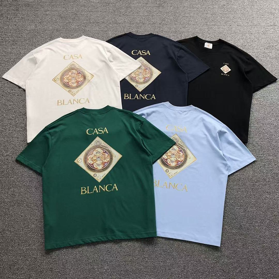 Casablanca 98 CASABLANCA T-SHIRT 5233015127 (Im 170Cm 60Kg I Wear Size L In The Phot)