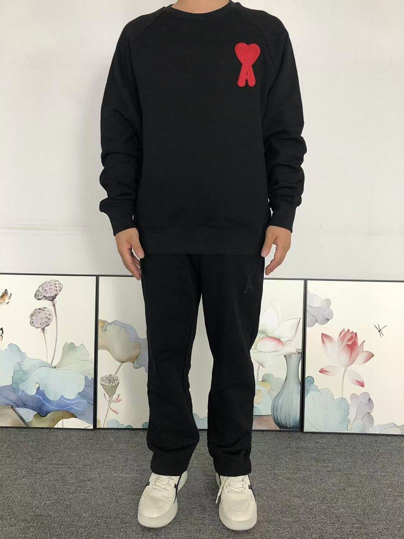 AMI 108 AMI HOODIE 59190288 (Im 170Cm 60Kg I Wear Size M In The Phot) - Image 4