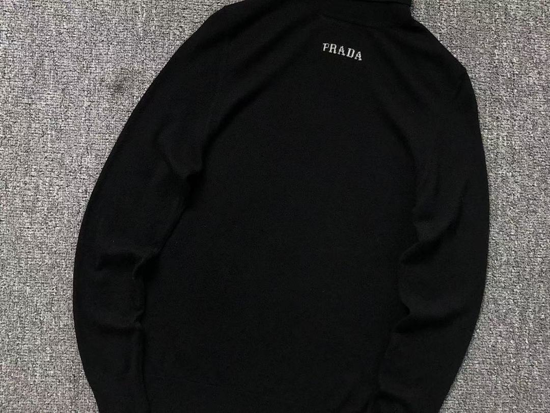 Prada 218 P⭐A⭐A SWEATER 511131904 (Im 170Cm 57Kg I Wear Size 42 In The Phot) - Image 7
