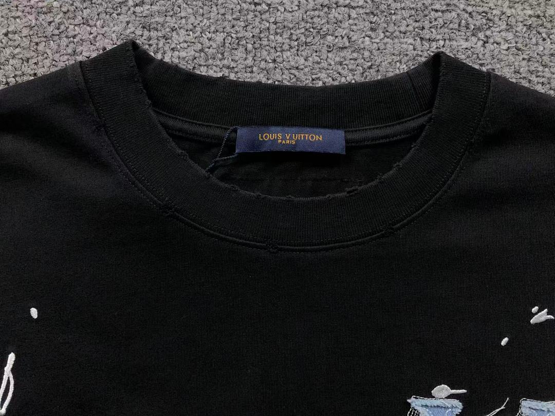 Louis Vuitton 125 L⭐ T-SHIRT 3201200921 (Im 170Cm 60Kg I Wear Size L In The Phot) - Image 21