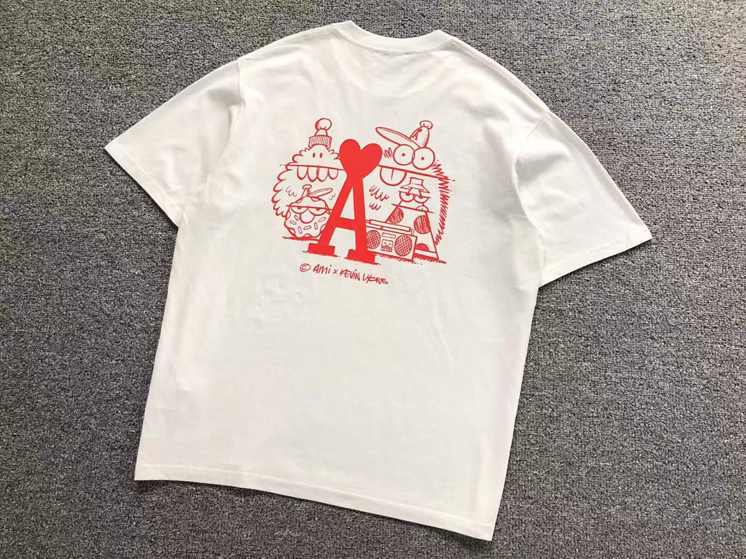 AMI 95 AMI T-SHIRT 3203201821 (Im 170Cm 60Kg I Wear Size M In The Phot) - Image 7