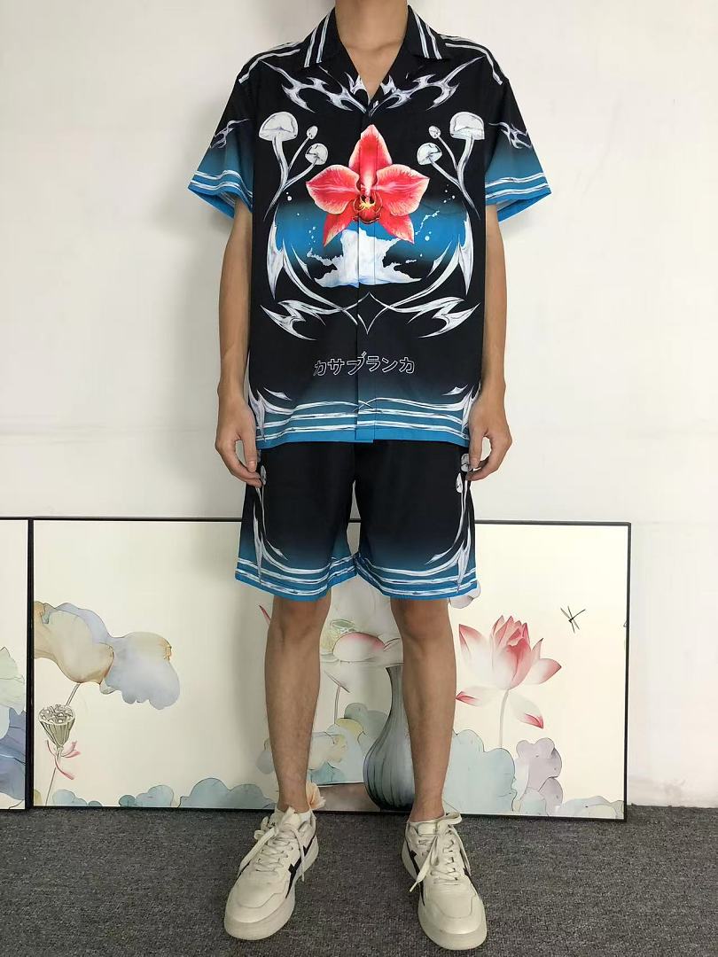 Casablanca SHORTS98 CASABLANCA SHIRT SHORTS 2208142139 (Im 170Cm 60Kg I Wear Size L In The Phot) - Image 4