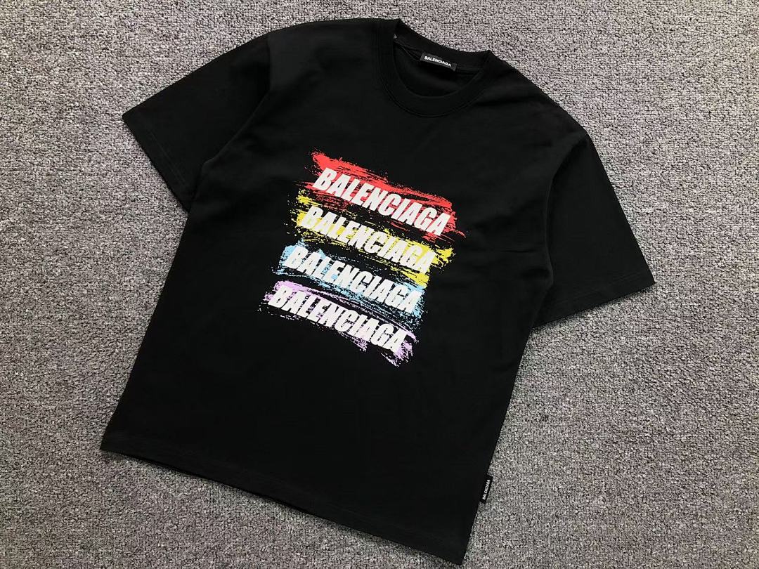 Balenciaga 115 B⭐L⭐⭐⭐IA⭐A T-SHIRT 3103233120 (Im 170Cm 60Kg I Wear Size S In The Phot) - Image 11