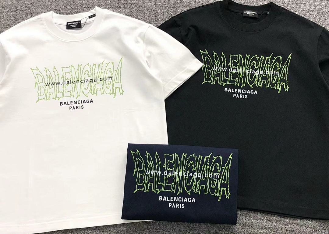 Balenciaga 115 B⭐L⭐⭐⭐IA⭐A T-SHIRT 31152021 (Im 170Cm 57Kg I Wear Size M In The Phot) - Image 6