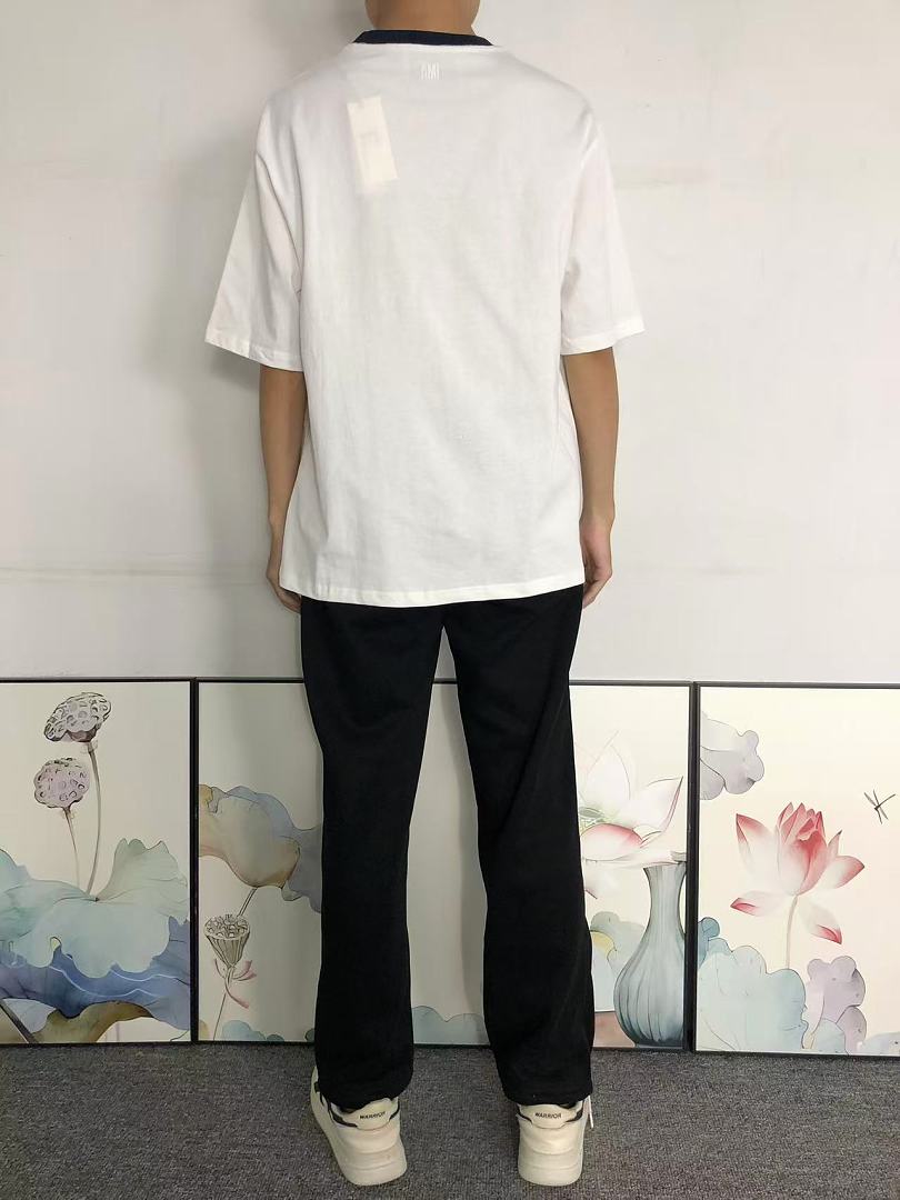 AMI 82 AMI T-SHIRT 1282302183 (Im 170Cm 60Kg I Wear Size S In The Phot) - Image 4