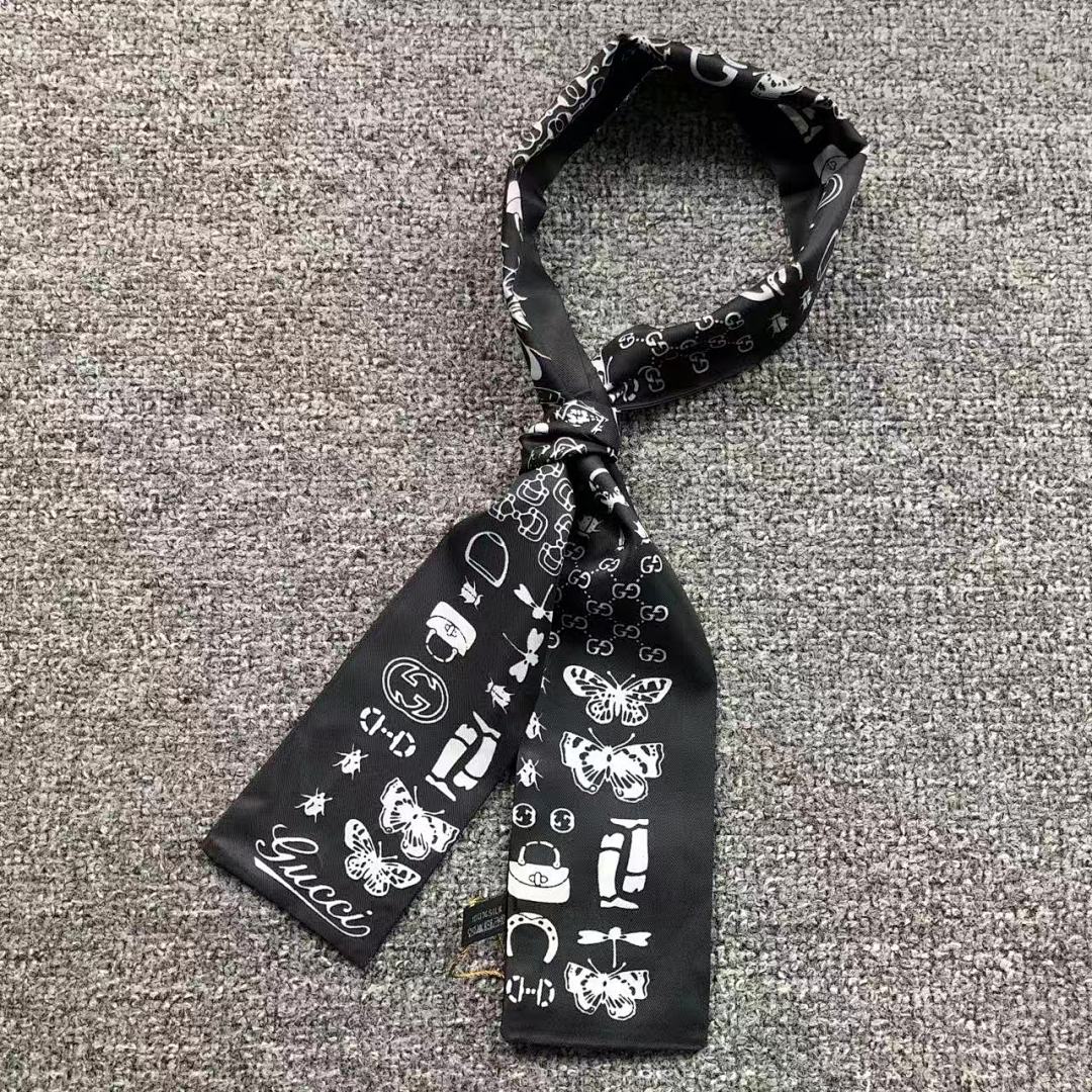Gucci 68 G⭐C⭐I SCARF 5112812102 (Long 116CM* Wide 8CM*)