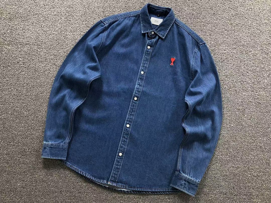 AMI 178 AMI SHIRT 4206010277 (Im 170Cm 60Kg I Wear Size M In The Phot) - Image 8