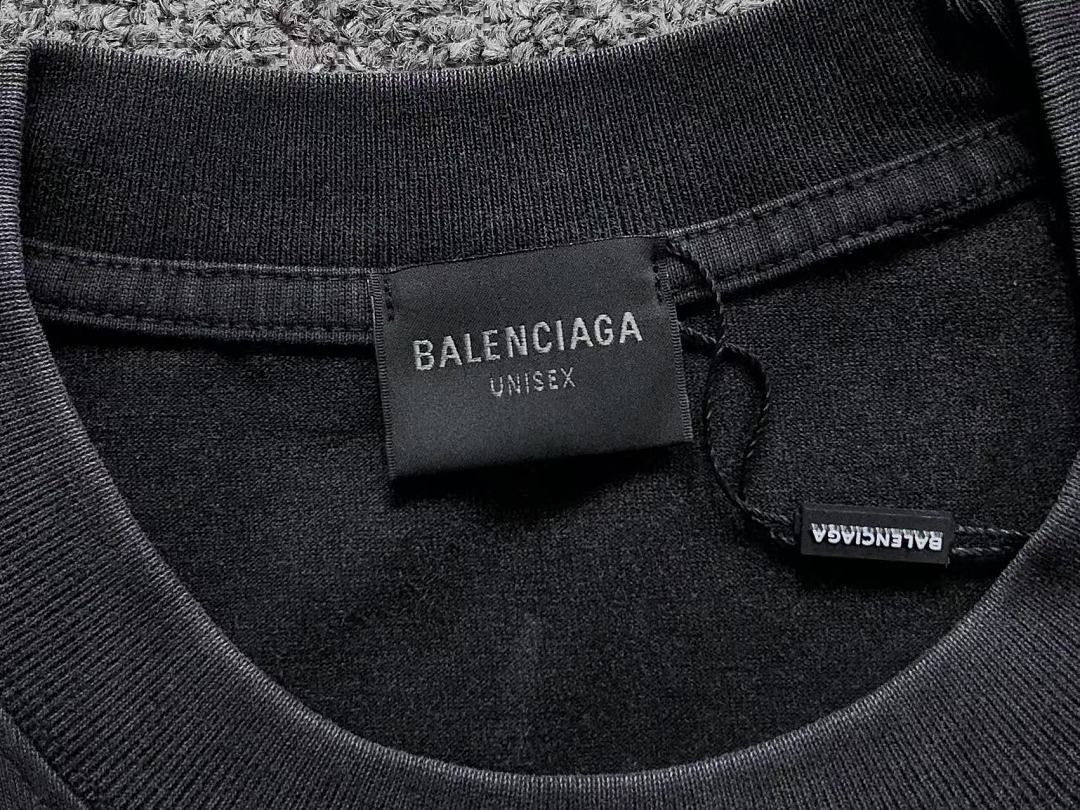Balenciaga 128 B⭐L⭐⭐⭐IA⭐A T-SHIRT 3204181221 (Im 170Cm 60Kg I Wear Size L In The Phot) - Image 24