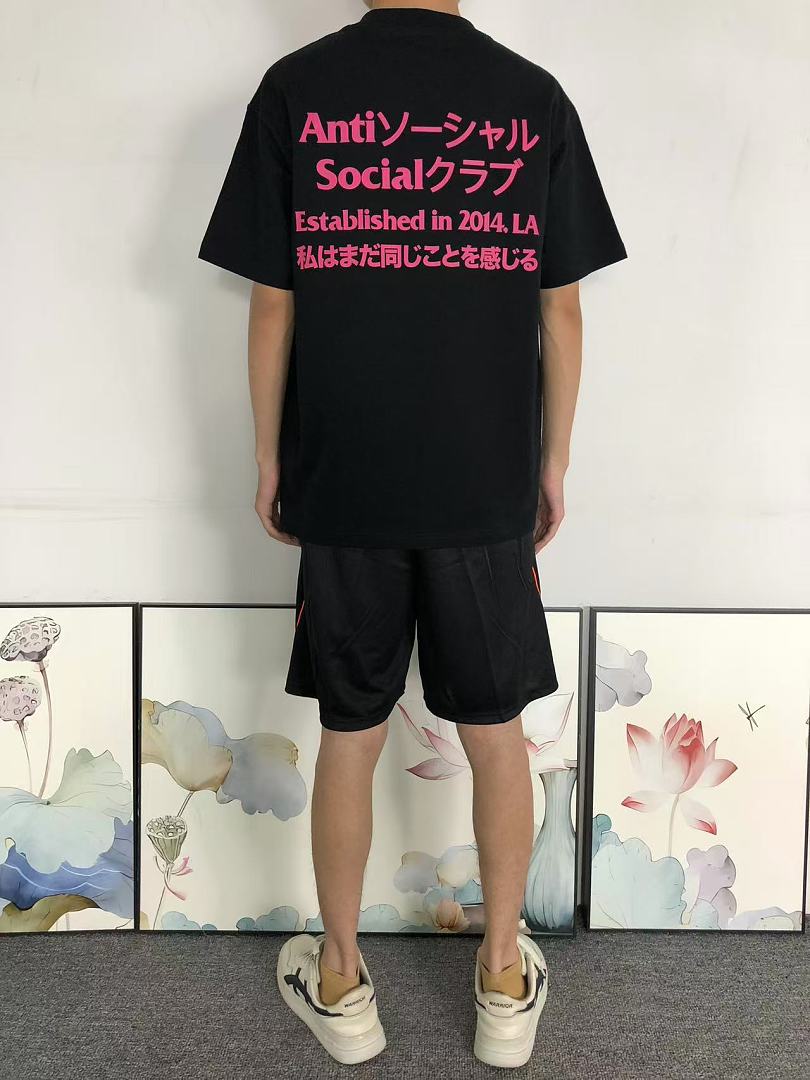 Christian Louboutin 88 ANTI SOCIAL CLUB T-SHIRT 3206212402 (Im 170Cm 60Kg I Wear Size M In The Phot) - Image 4