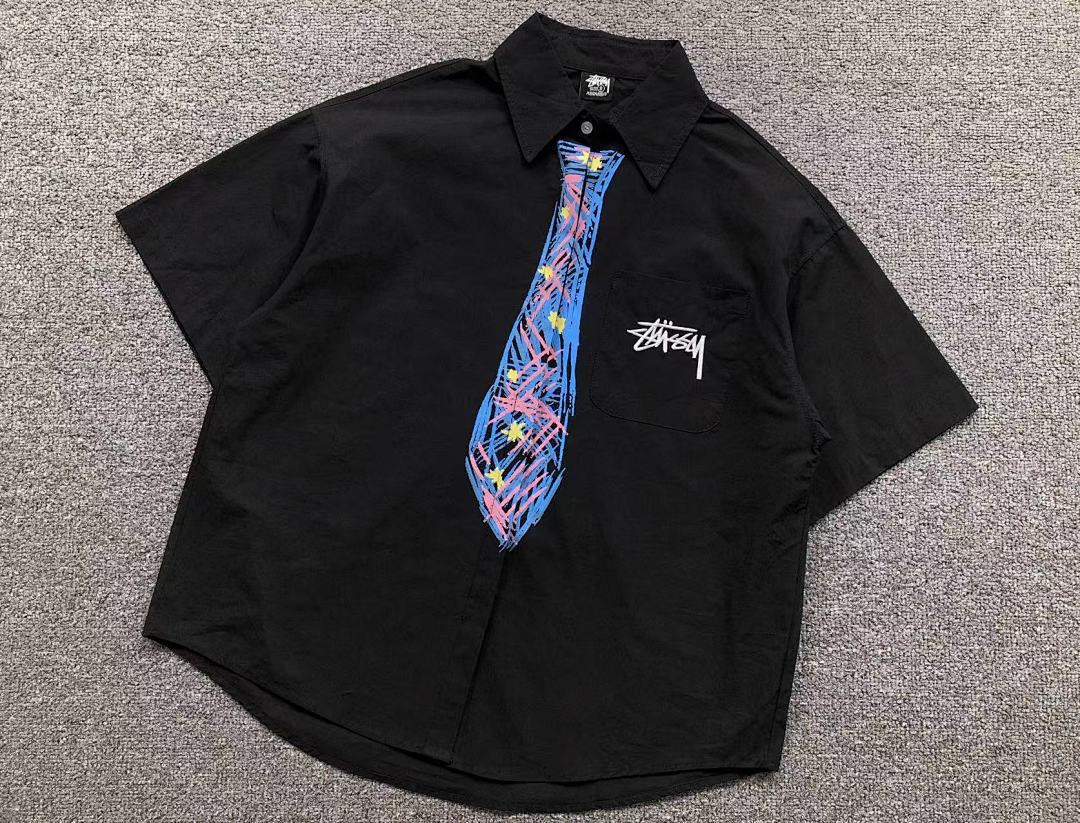 Stussy 108 STUSSY SHIRT 56090782 (Im 170Cm 60Kg I Wear Size S In The Phot) - Image 11