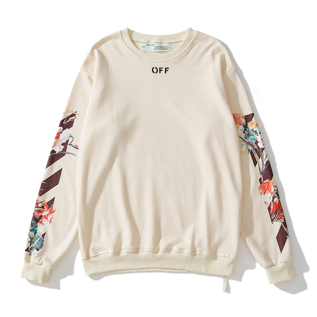 Off-White 119 OFF-WHITE (WHITE HOODIE) - Image 5
