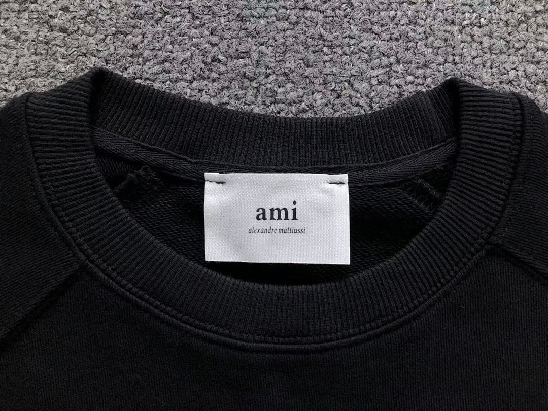 AMI 115 AMI HOODIE 21101708125 (Im 170Cm 60Kg I Wear Size M In The Phot) - Image 23