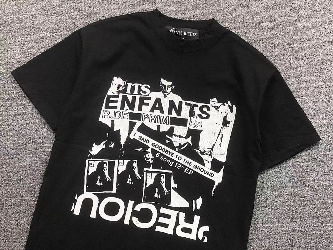Chanel 88 ENFANTS RICHES DEPRIMES T-SHIRT 5212454162 (Im 170Cm 60Kg I Wear Size M In The Phot) - Image 7