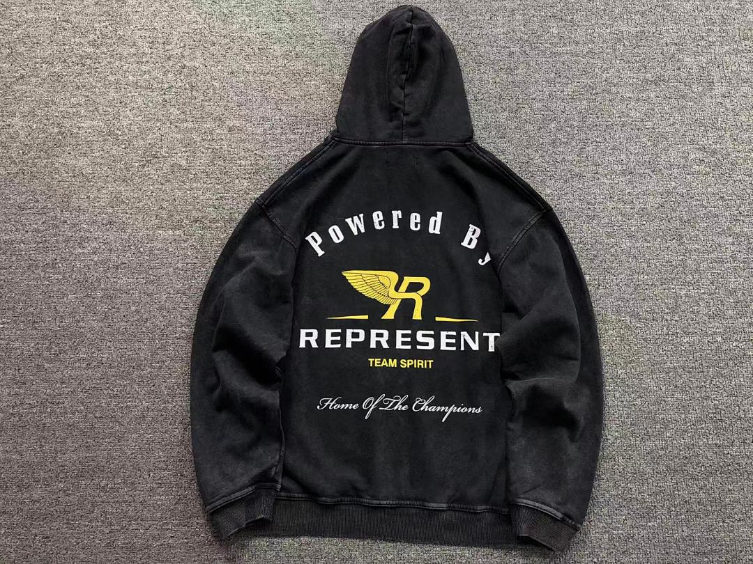 Represent 135 REPRESENT HOODIE 510032291 (Im 170Cm 60Kg I Wear Size S In The Phot) - Image 5