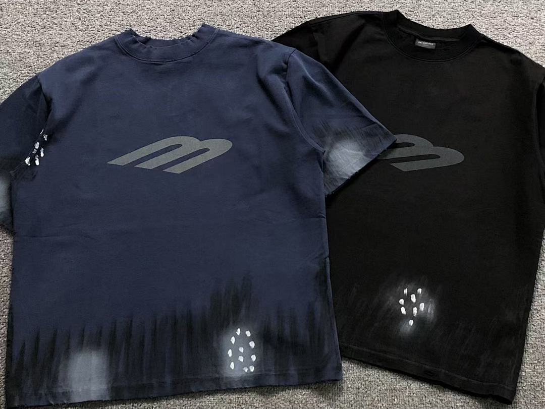 Balenciaga 135 B⭐L⭐⭐⭐IA⭐A T-SHIRT 42041312163 (Im 170Cm 60Kg I Wear Size XS In The Phot) - Image 6