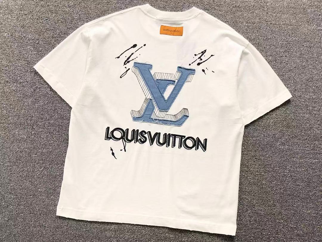 Louis Vuitton 125 L⭐ T-SHIRT 3201200921 (Im 170Cm 60Kg I Wear Size L In The Phot) - Image 13