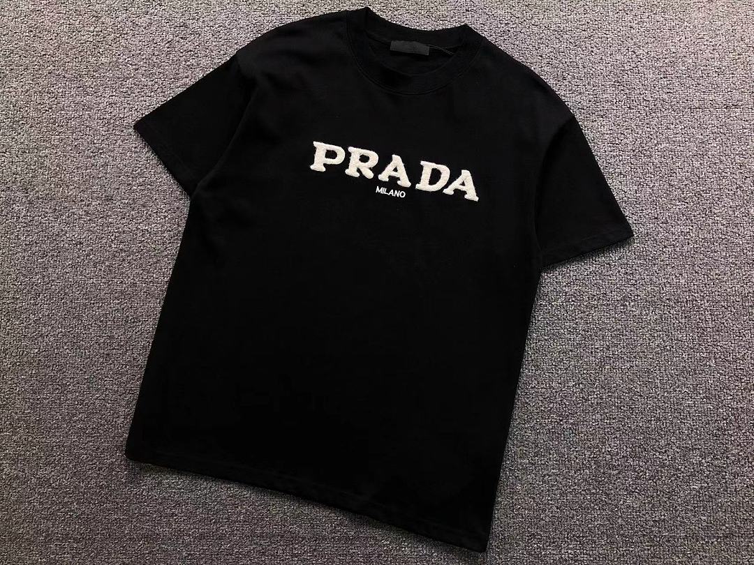 Prada 158 P⭐A⭐A T-SHIRT 22051212001 (Im 170Cm 60Kg I Wear Size S In The Phot) - Image 10