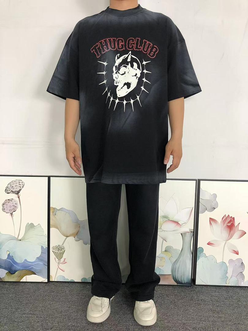 Christian Louboutin 128 THUG CLUB T-SHIRT 3204042017 (Im 170Cm 60Kg I Wear Size 1 In The Phot) - Image 3
