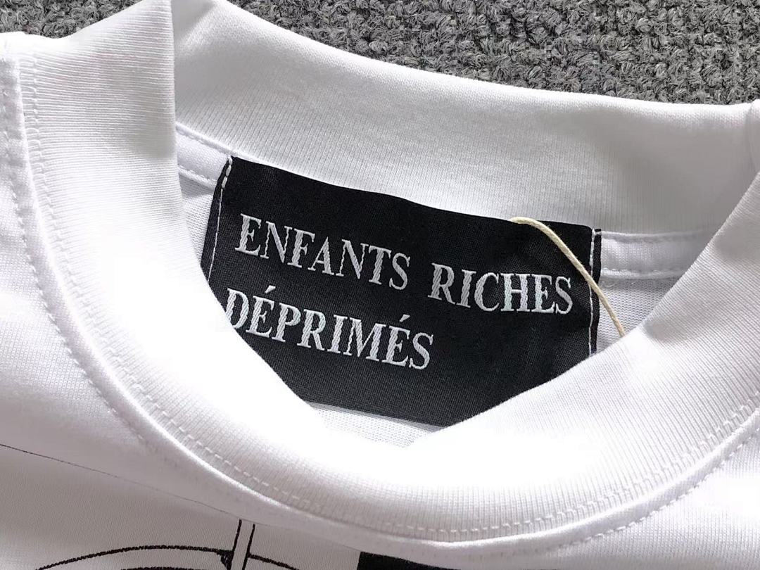 Chanel 88 ENFANTS RICHES DEPRIMES T-SHIRT 5122411162 (Im 170Cm 60Kg I Wear Size S In The Phot) - Image 13
