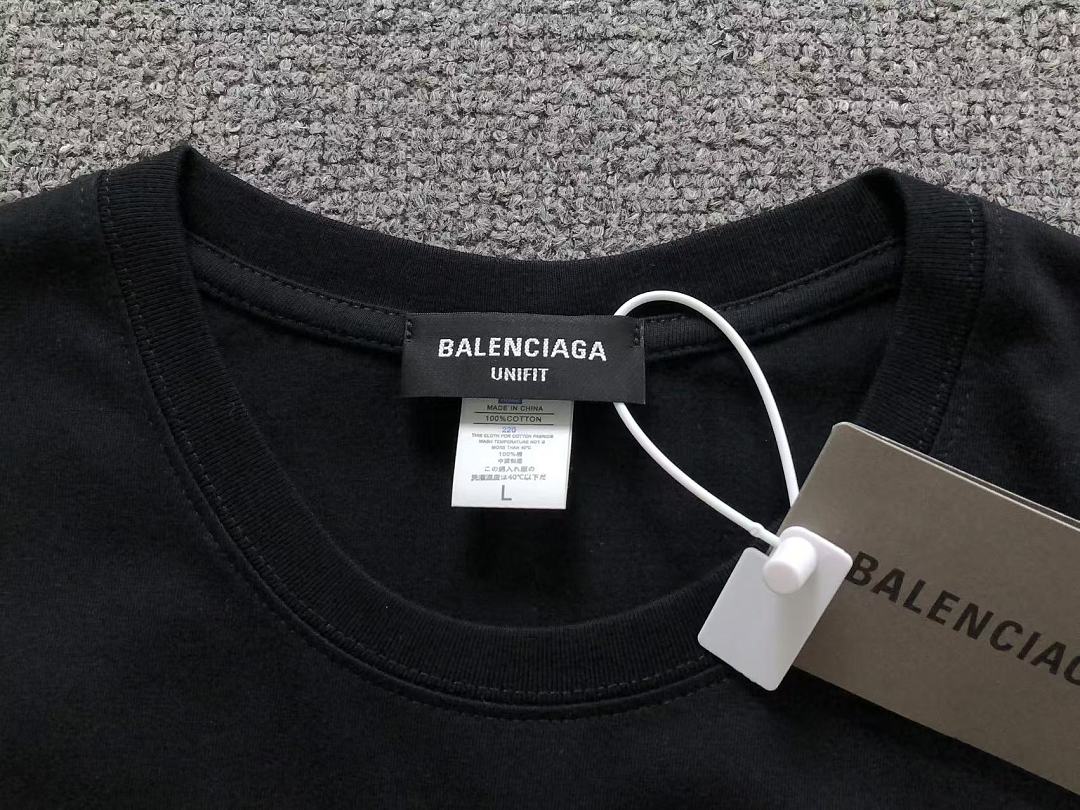 Balenciaga 115 B⭐L⭐⭐⭐IA⭐A T-SHIRT 22051319172 (Im 170Cm 60Kg I Wear Size L In The Phot) - Image 21