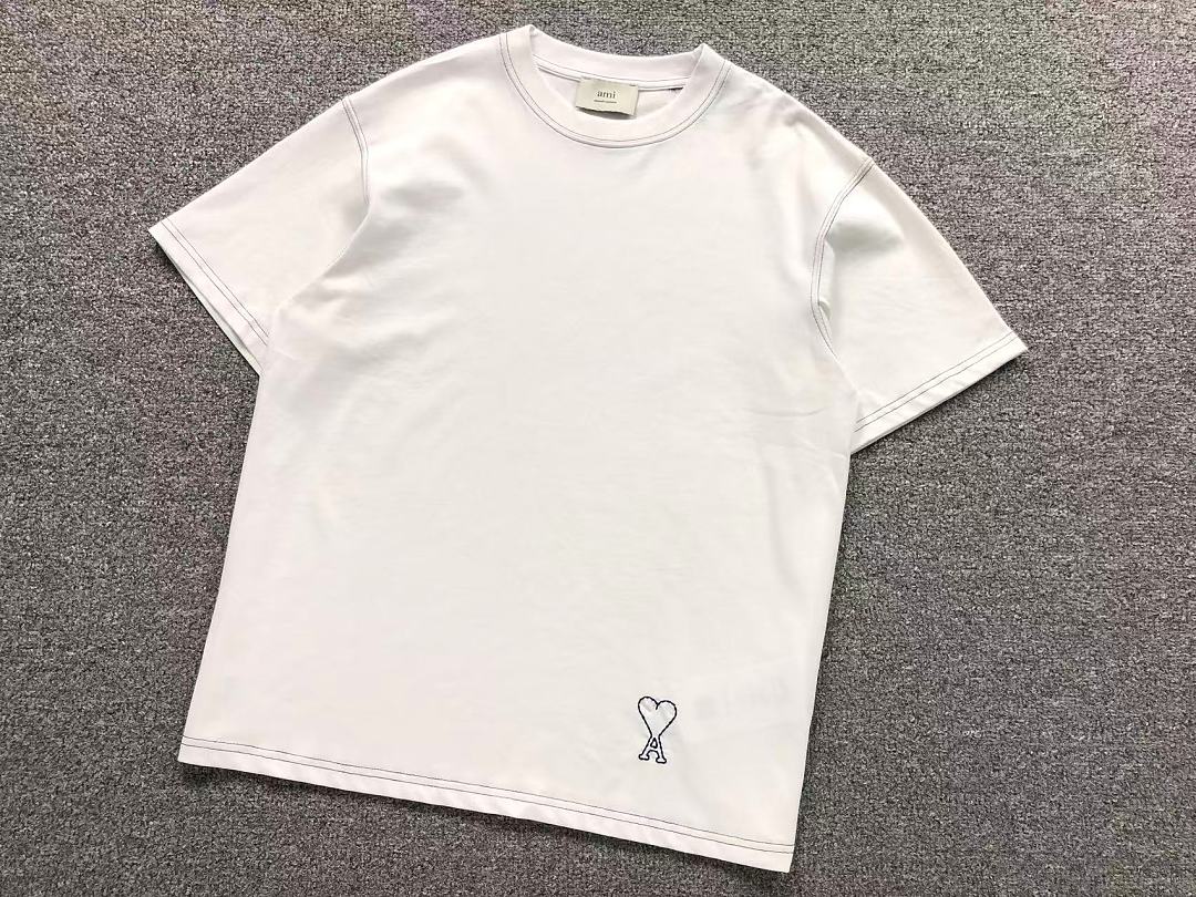 AMI 125 AMI T-SHIRT 4205081277 (Im 170Cm 60Kg I Wear Size M In The Phot) - Image 7