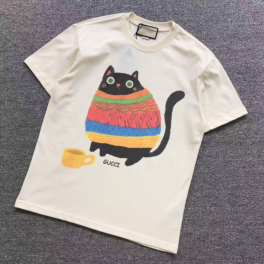 Gucci 85 G⭐C⭐I T-SHIRT 5042628101 (Im 170Cm 60Kg I Wear Size S In The Phot)