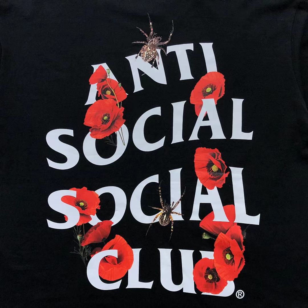 Christian Louboutin 85 ANTI SOCIAL CLUB T-SHIRT - Image 11
