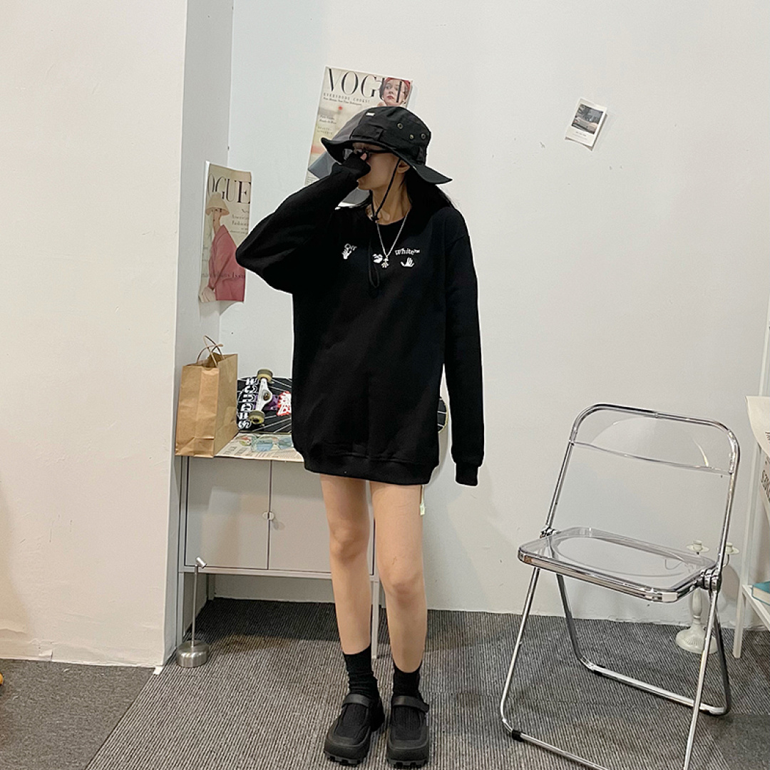 Off-White 98 OFF-WHITE (WHITE HOODIE) - Image 19