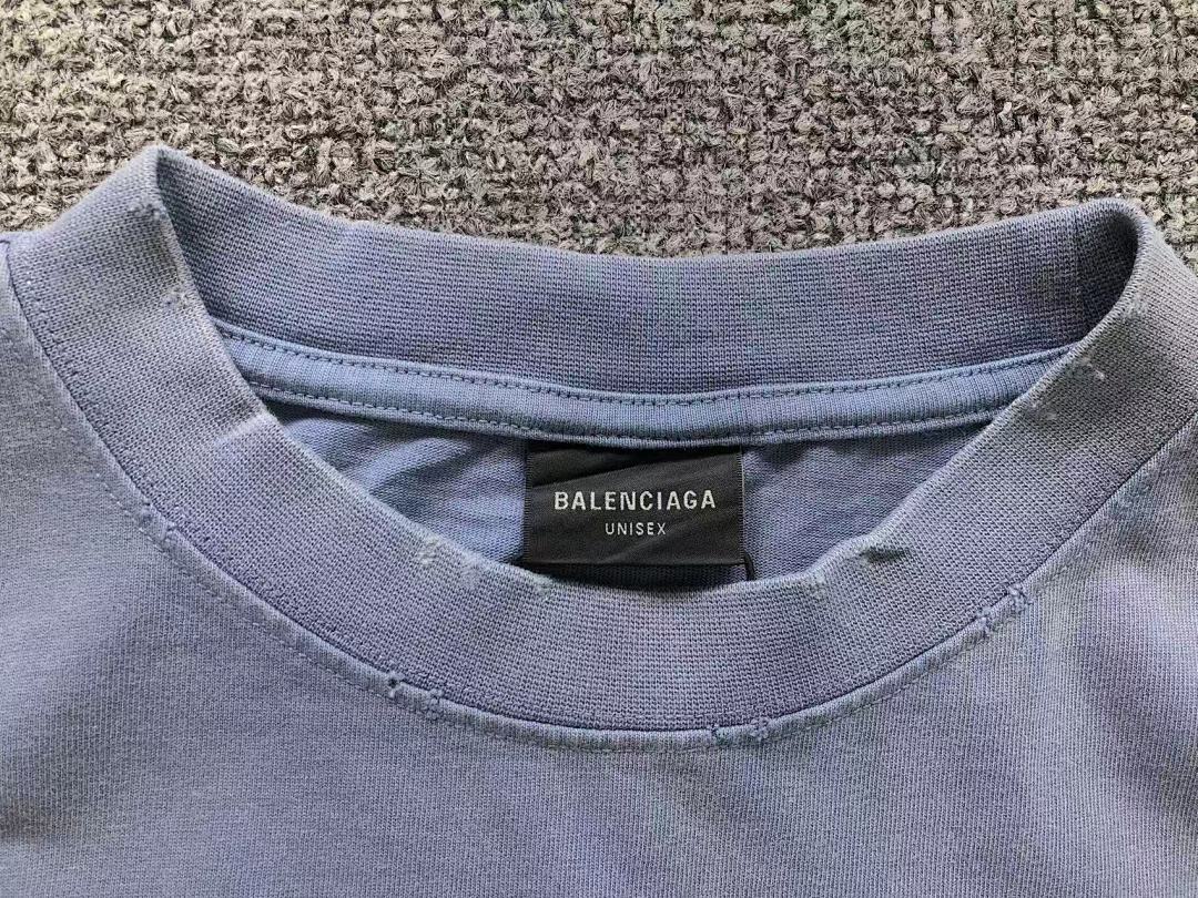 Balenciaga 135 B⭐L⭐⭐⭐IA⭐A T-SHIRT 42041315163 (Im 170Cm 60Kg I Wear Size XS In The Phot) - Image 14
