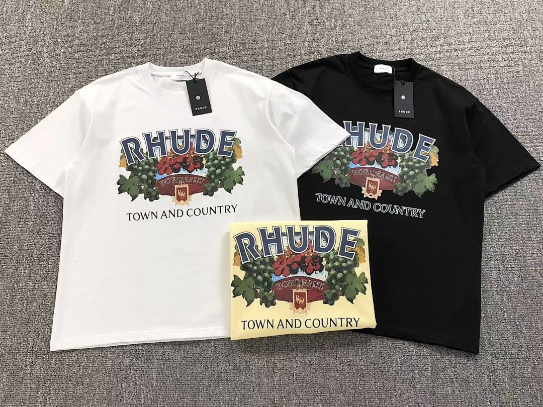 Rhude 105 RHUDE T-SHIRT 412191817 (Im 170Cm 57Kg I Wear Size M In The Phot) - Image 5