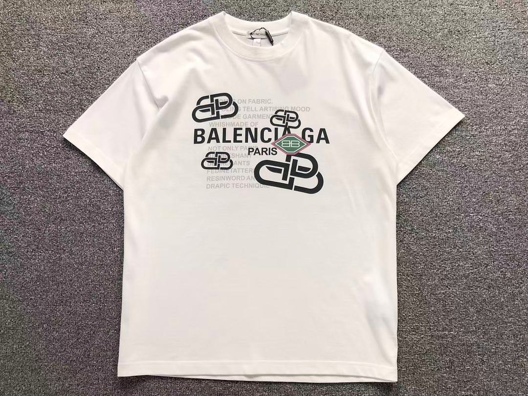 Balenciaga 108 B⭐L⭐⭐⭐IA⭐A T-SHIRT 1252215137 (Im 170Cm 60Kg I Wear Size L In The Phot) - Image 10
