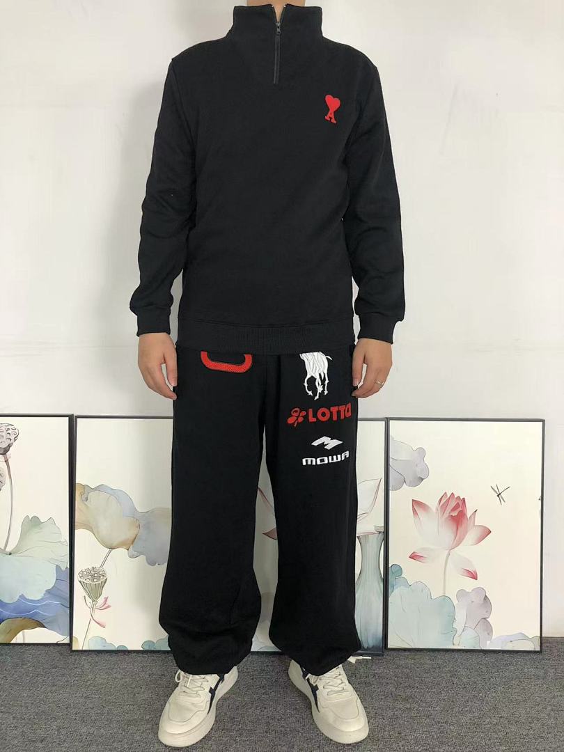 Unbranded 215 AMI HOODIE 2112061001 (Im 170Cm 60Kg I Wear Size L In The Phot) - Image 3