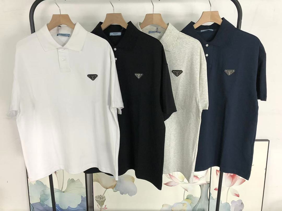 Prada 125 P⭐A⭐A POLO 2208021915 (Im 170Cm 60Kg I Wear Size M In The Phot) - Image 26