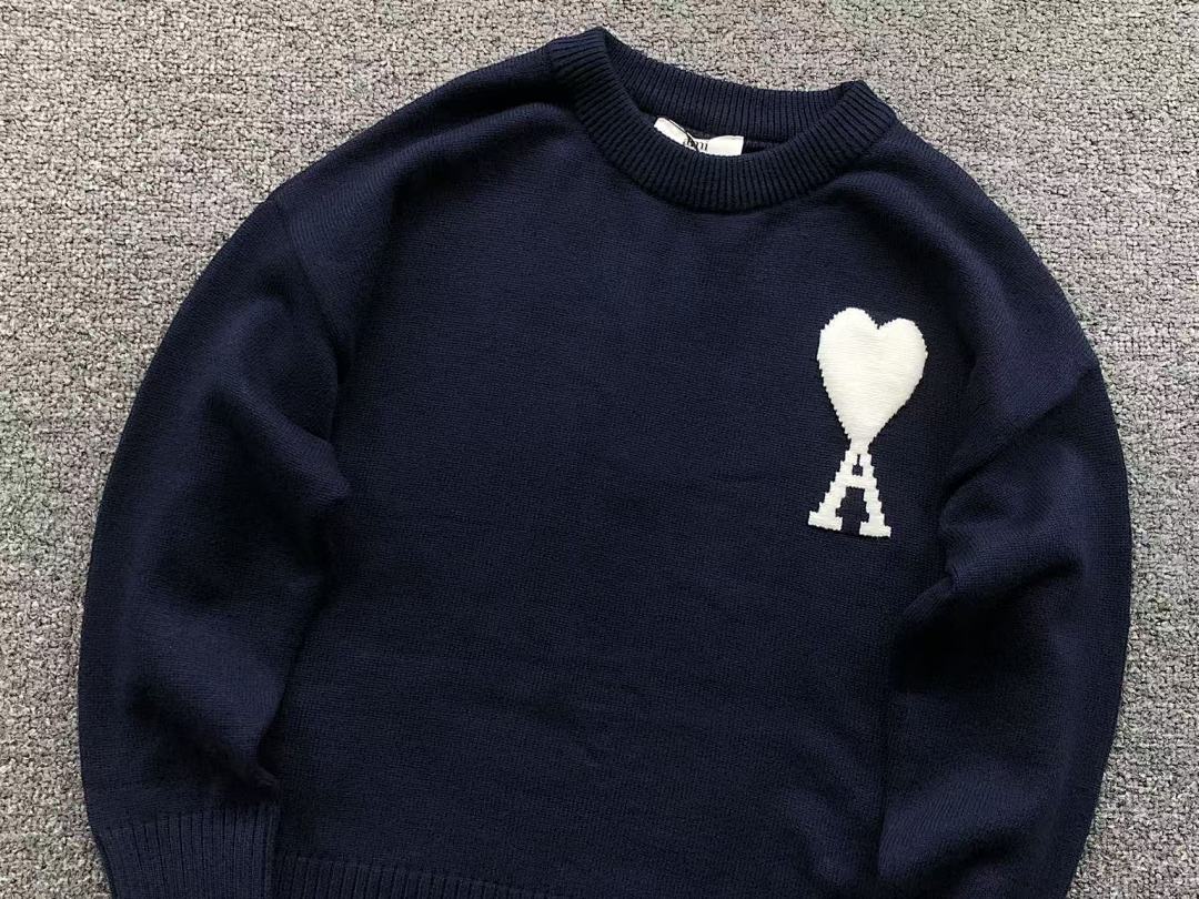 AMI 188 AMI SWEATER 21103062001 (Im 170Cm 60Kg I Wear Size L In The Phot) - Image 20