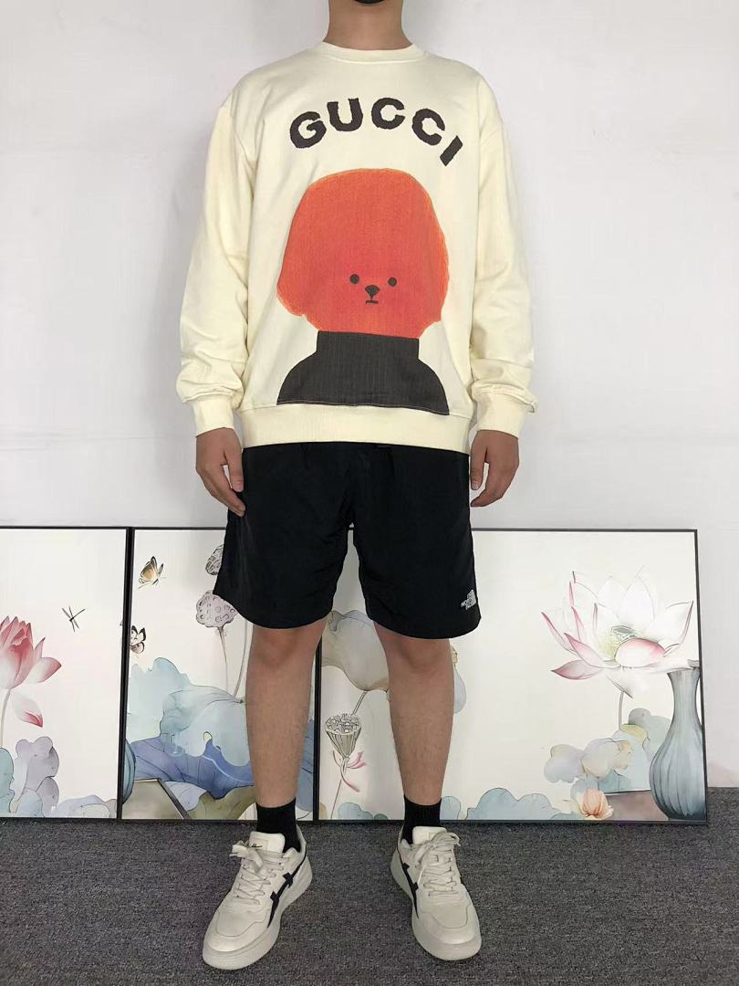 Gucci 115 G⭐C⭐I HOODIE 590101101 (Im 170Cm 60Kg I Wear Size S In The Phot) - Image 3