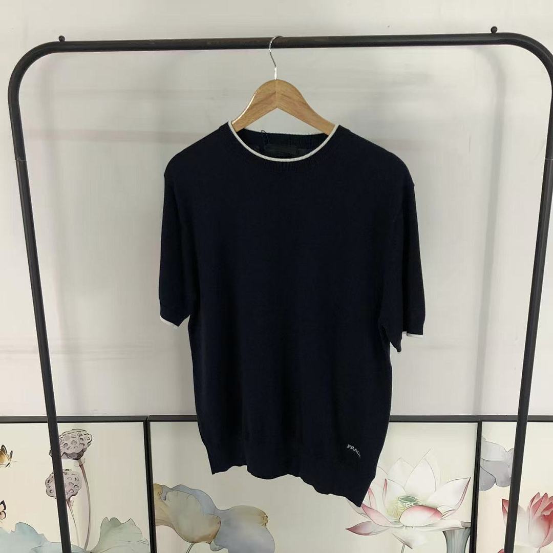 Prada 188 P⭐A⭐A T-SHIRT 320408110921 (Im 170Cm 60Kg I Wear Size M In The Phot) - Image 19