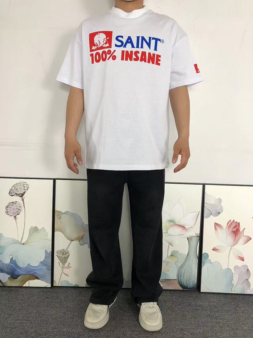 Chanel 98 SAINT MICHAEL T-SHIRT 3203142417 (Im 170Cm 60Kg I Wear Size S In The Phot) - Image 3
