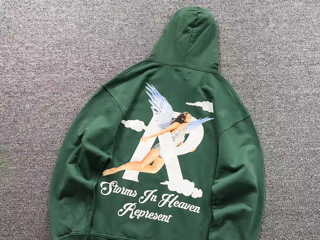 Represent 135 REPRESENT HOODIE 510031791 (Im 170Cm 60Kg I Wear Size S In The Phot) - Image 8