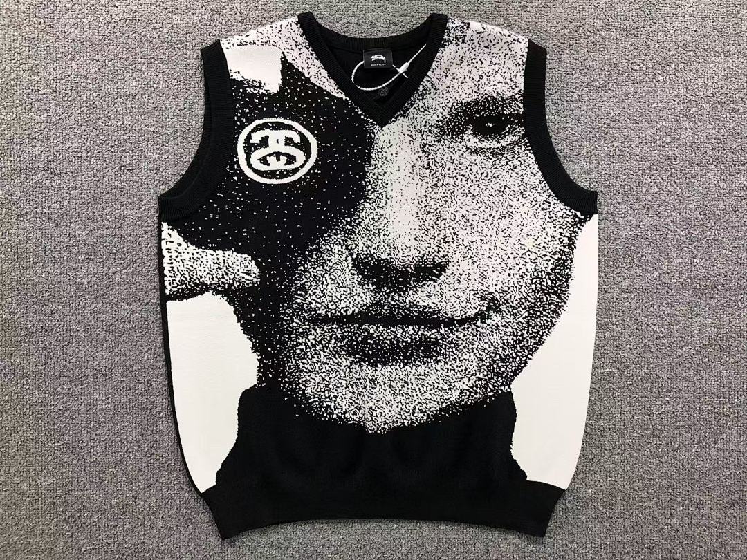 Stussy 185 STUSSY VEST 21111218001 (Im 170Cm 60Kg I Wear Size M In The Phot) - Image 5