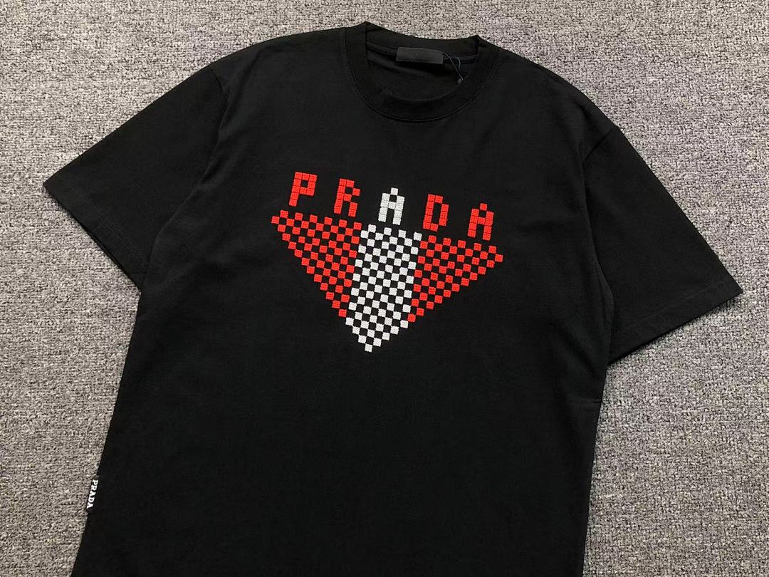 Prada 115 P⭐A⭐A T-SHIRT 520120620 (Im 170Cm 60Kg I Wear Size M In The Phot) - Image 15